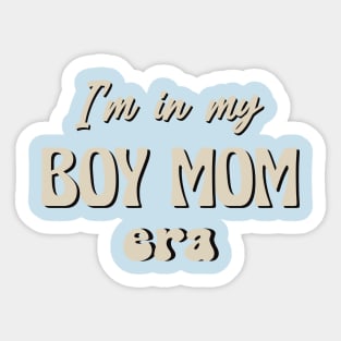 Boy Mom Sticker